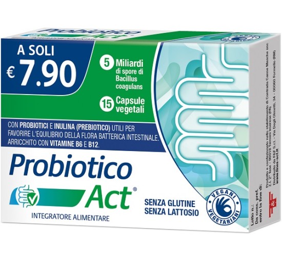 PROBIOTICO ACT 15CPS VEGETALI