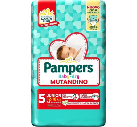 PAMPERS BD MUT JUNIOR SP 14PZ