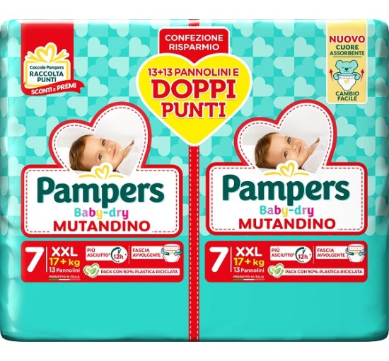 PAMPERS BD MUT DUO DWCT XXL26P