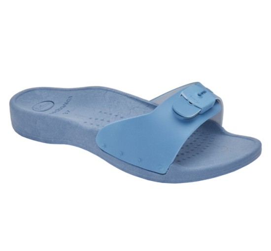 SCHOLL SUN PVC W PALE BLUE 38