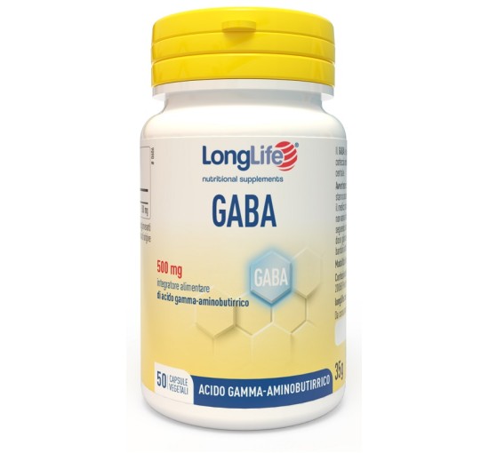 LONGLIFE GABA 500MG 50CPS