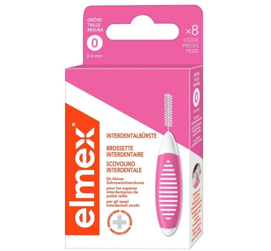 ELMEX INTERDENTAL BRUSH PINK