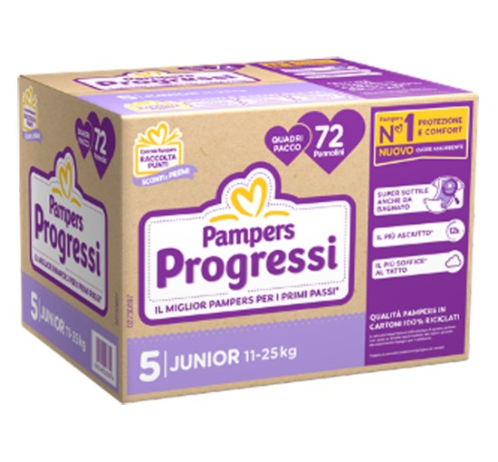 PAMPERS QU PROG J 72PZ