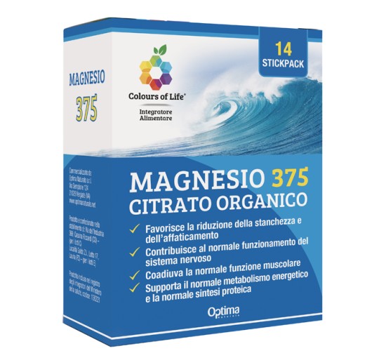 MAGNESIO 375 14STICK COLOURS