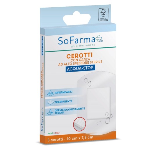 SOFARMAPIU' CER ACQUA10X7,5 5P