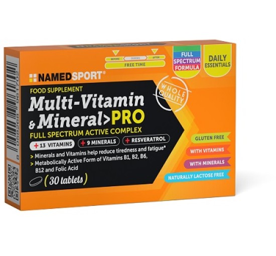 MULTI VITAMIN&MINERAL PRO30CPR