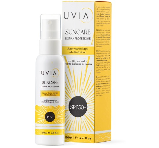 UVIA SPRAY SOLARE SPF50+ 100ML