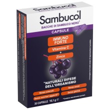SAMBUCOL IMMUNOFORTE 30 CAPSULE ZICO + VITAMINA C