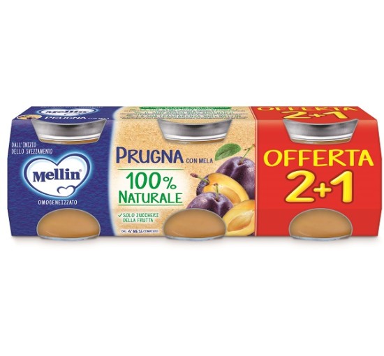 MELLIN OMOG PRUGNA 3PZ 100G