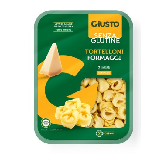 GIUSTO S/G TORTELLONI FORM250G