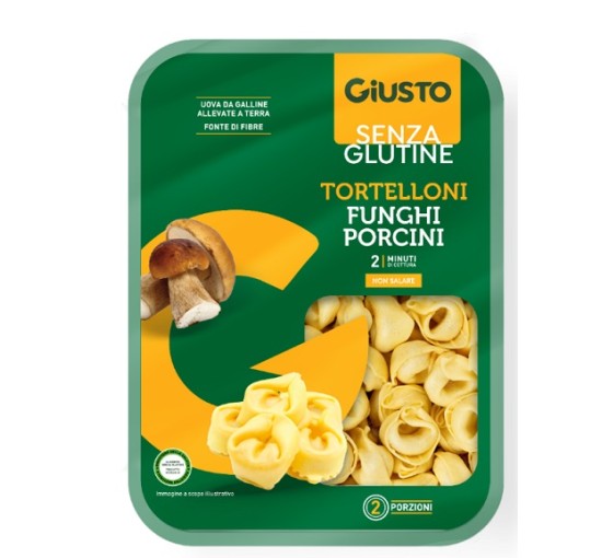 GIUSTO S/G TORTELLONI FUNG250G