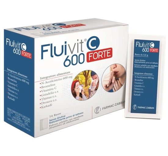 FLUIVIT C 600 FORTE 14BUST