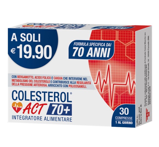 COLESTEROL ACT 70+ 30CPR