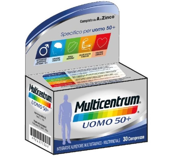 MULTICENTRUM UOMO 50+ 30CPR