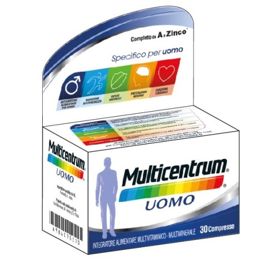 MULTICENTRUM UOMO 30CPR