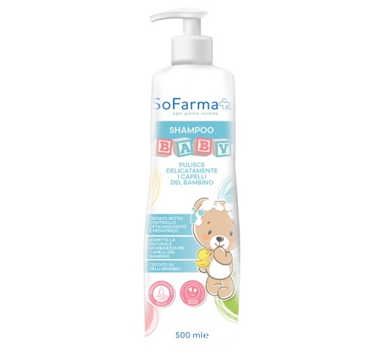 SHAMPOO BABY 500ML SOFARMAPIU'