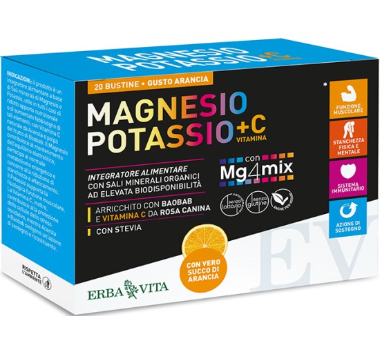 MAGNESIO E POTASS +VIT C ARA