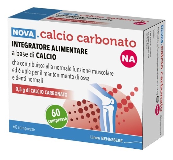 NOVA CALCIO CARB NA0,5G 60CPR