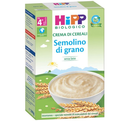 HIPP BIO CREMA CEREALI SEMOLIN