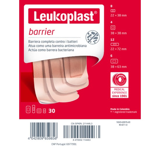 LEUKOPLAST Barr.Cer.Ass.30pz