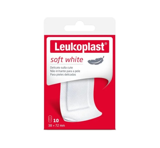 LEUKOPLAST SOFT WHITE72X38 10P