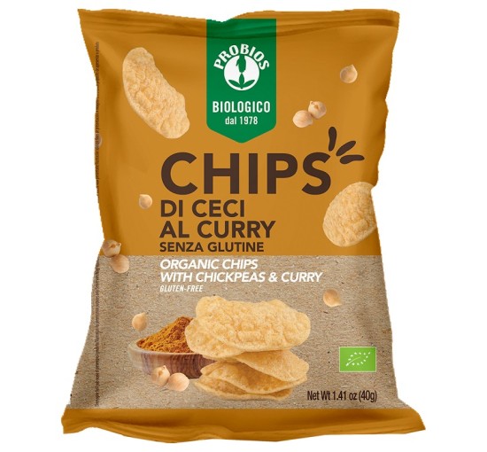 PROBIOS CHIPS CECI CURRY 40G