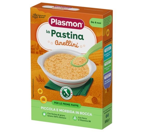 PLASMON PASTA ANELLINI 300G