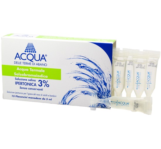 ACQUA TERME ABANO Iper.3% 15f.