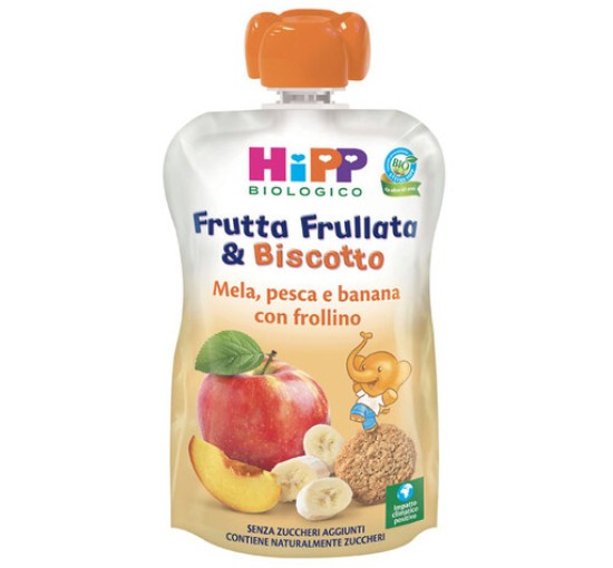 HIPP BIO FRUTTA FRULL&BISC MEL