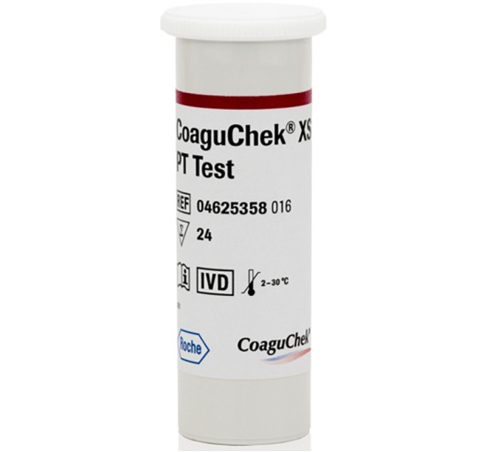 COAGUCHEK XS PT TEST 24STR