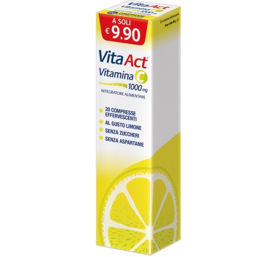 VITA ACT VIT C 1000MG 20CPR EF