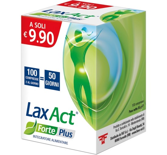 LAX ACT FORTE PLUS 100CPR