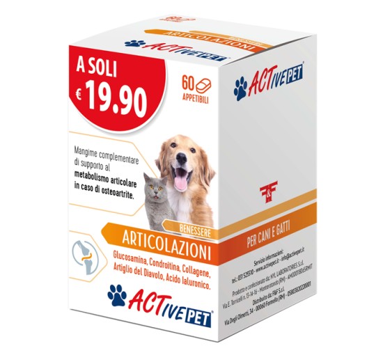 ACTIVE PET ARTICOLAZIONI 60CPR