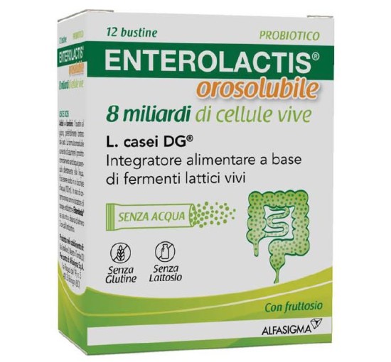 ENTEROLACTIS OROSOLUBILE 12BUS