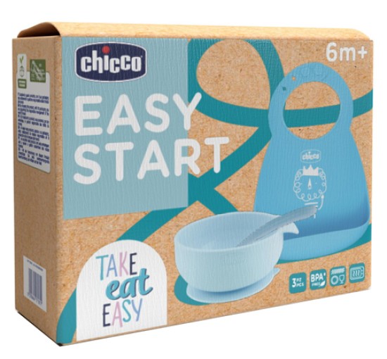 CH SET PAPPA SIL 6M+ AZZURRO