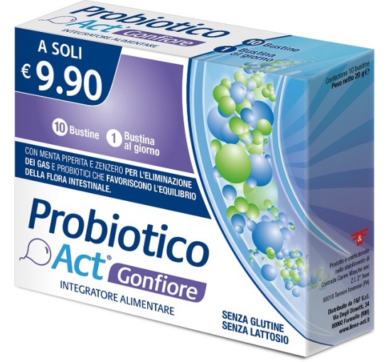 PROBIOTICO ACT GONFIORE 10BUST