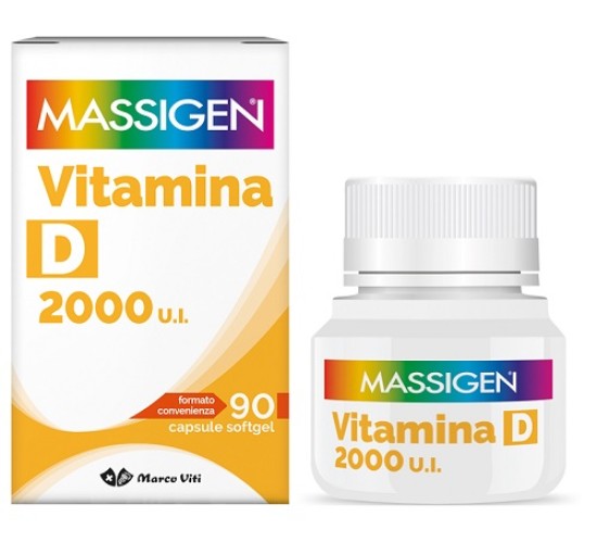 MASSIGEN VITAMINA D 2000 UI