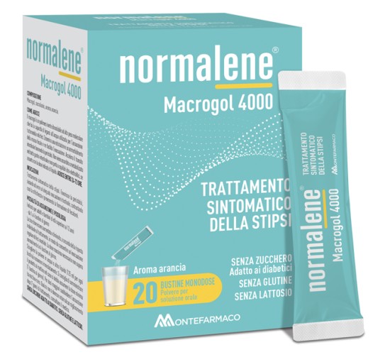 NORMALENE MACROGOL 4000 20BUST