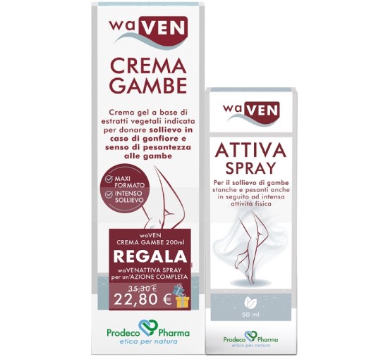 WAVEN CREMA GAMBE 200ML