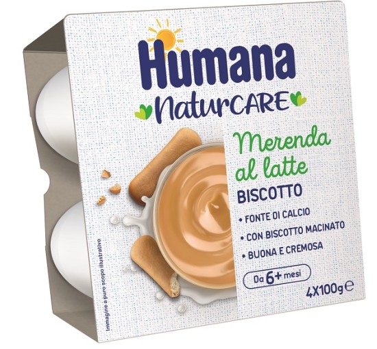 HUMANA MERENDA BISCOTTO 4PZ