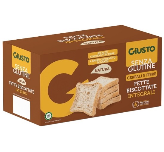 GIUSTO S/G FETTE BISC INTEGR