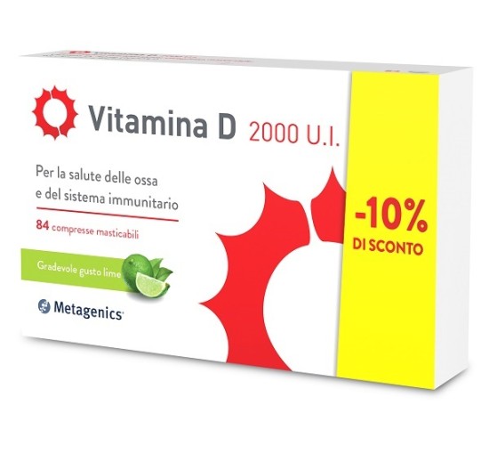 VITAMINA D2000UI 84CPR PRO-10%