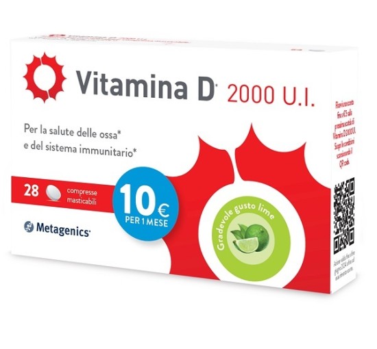 VITAMINA D 2000UI 28CPR MASTIC