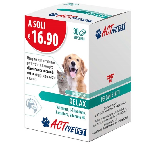 ACTIVE PET RELAX 30CPR