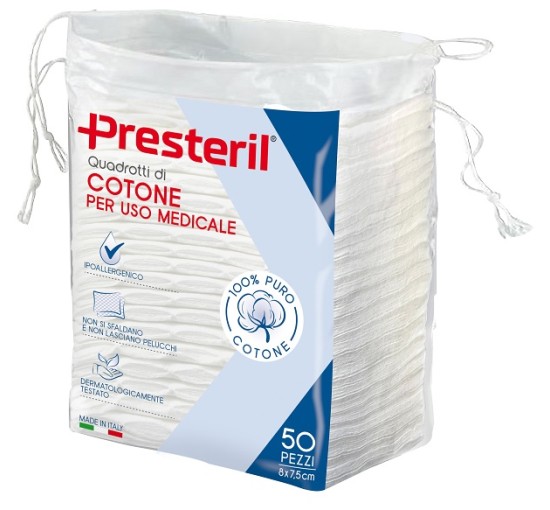 PRESTERIL QUADROTTI COT 8X7,5 PRESTERIL QUADROTTI COT 8X7,5