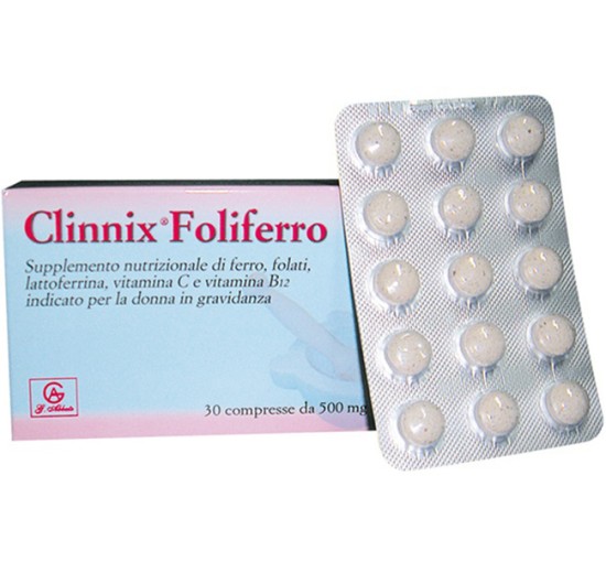 CLINDERM Foliferro 30Cpr 500mg