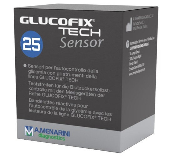 GLUCOFIX TECH SENSOR 25STR