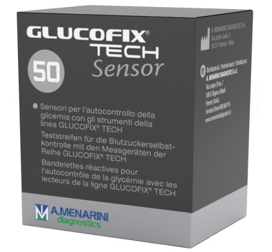 GLUCOFIX TECH SENSOR 50STR