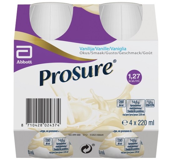 PROSURE VANILLA 4BOTT 220ML