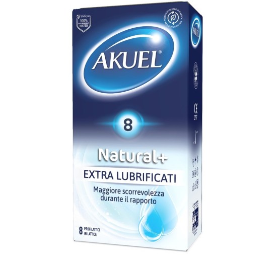 AKUEL NATURAL+ EXTRALUBR 8PZ